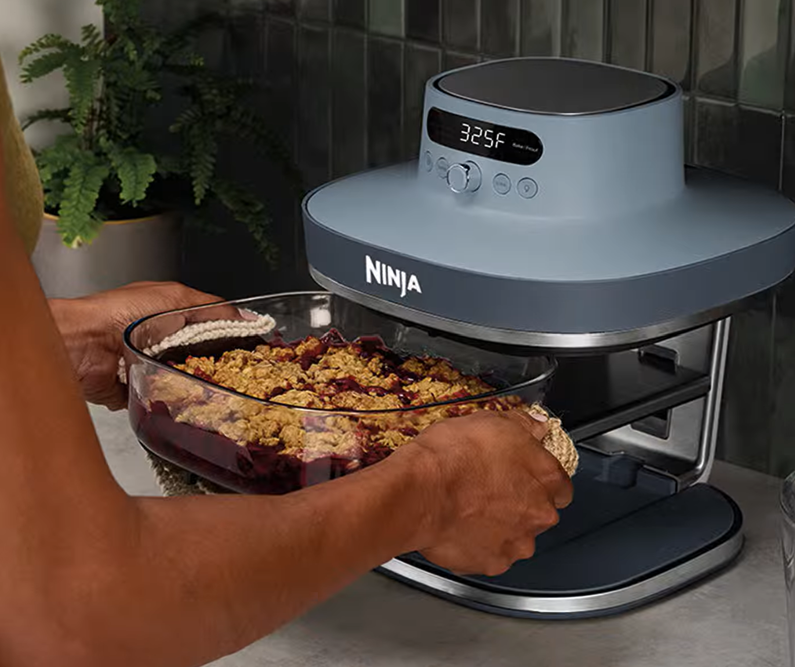 Ninja CRISPi Pro glass-container air fryer