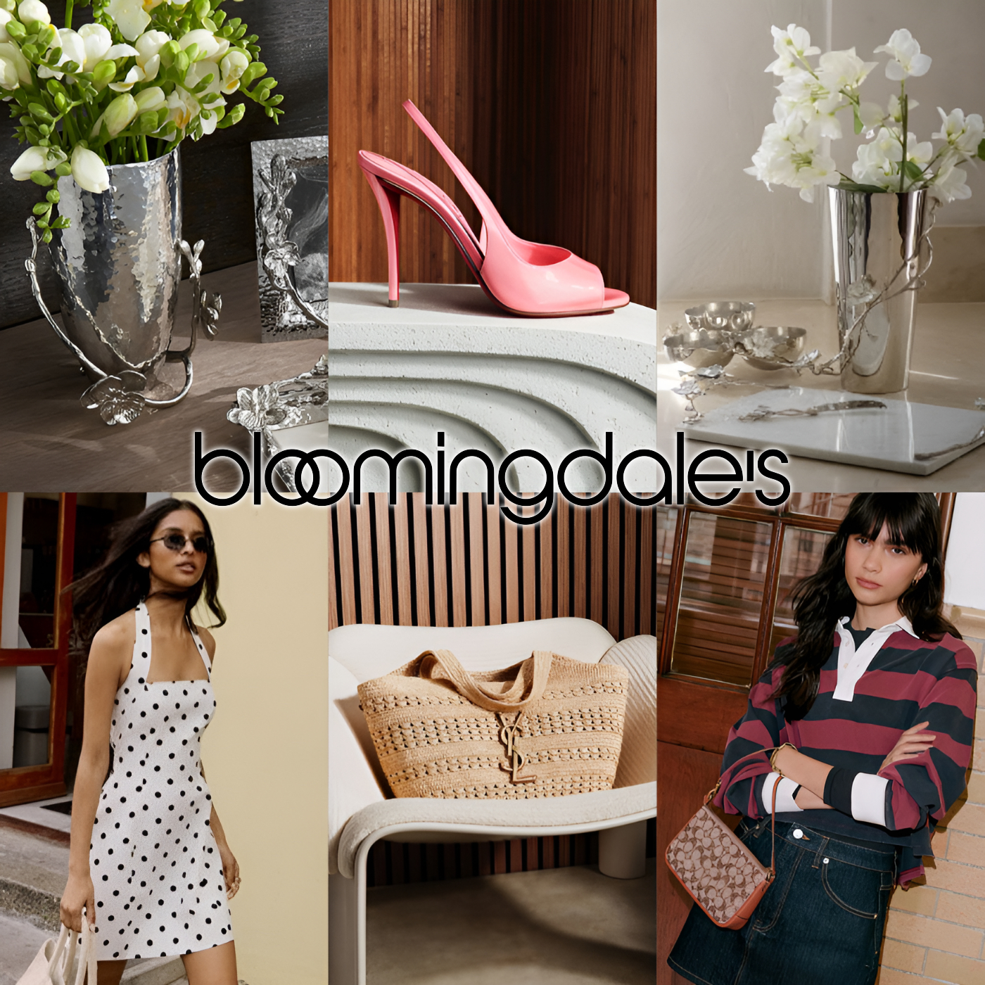 Selection of Bloomingdale's designer fashion & home collections