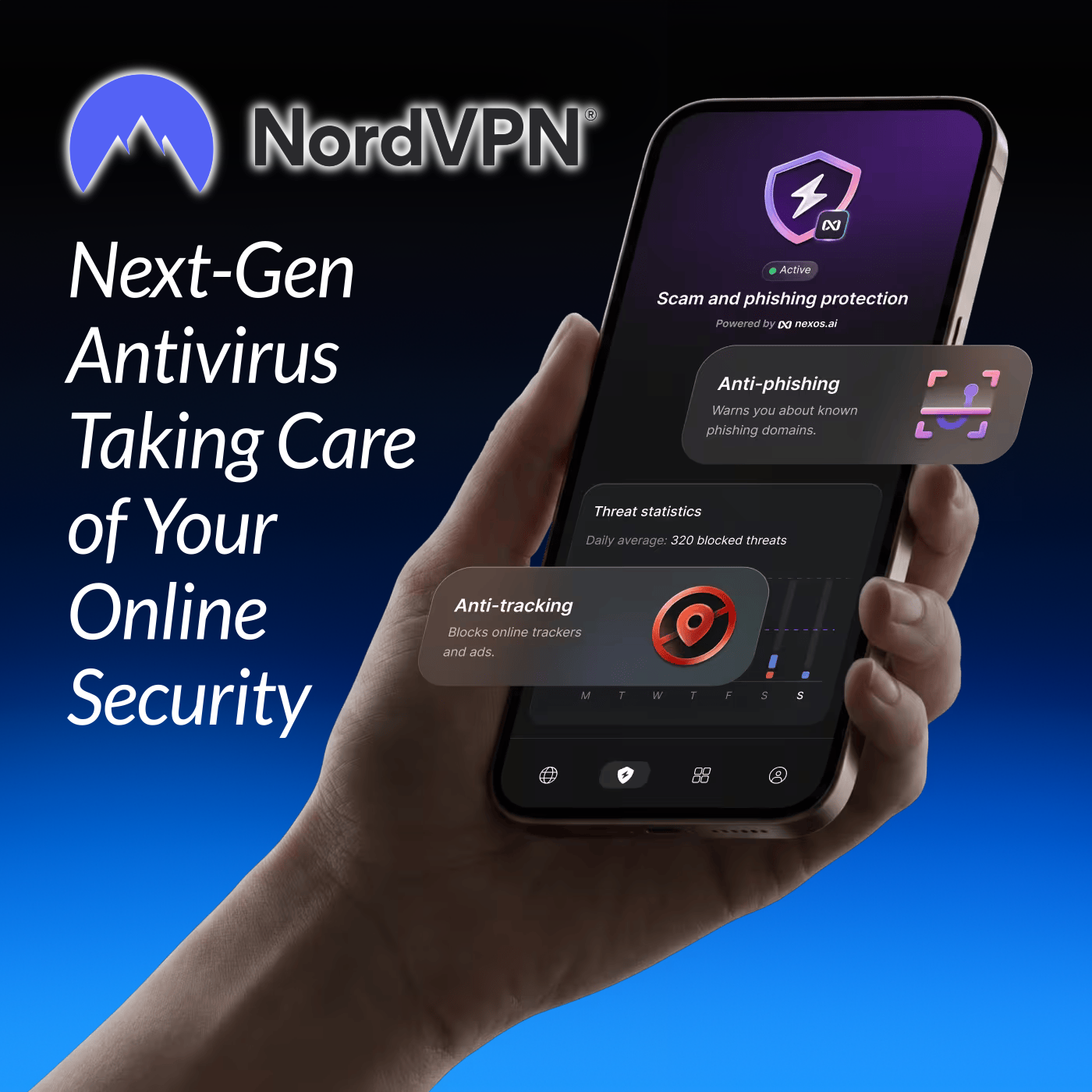 NordVPN VPN, antivirus, and security tools